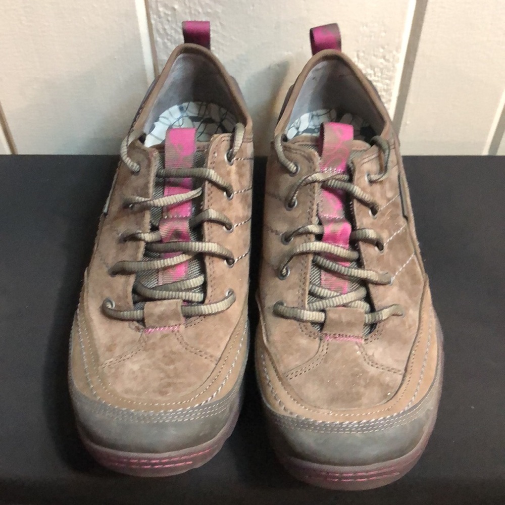 Merrell Brown Stone Women's Casual Lace Up Leather Shoes - Picture 8 of 8
